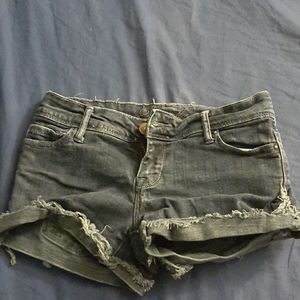 Dark Wash Denim Shorts